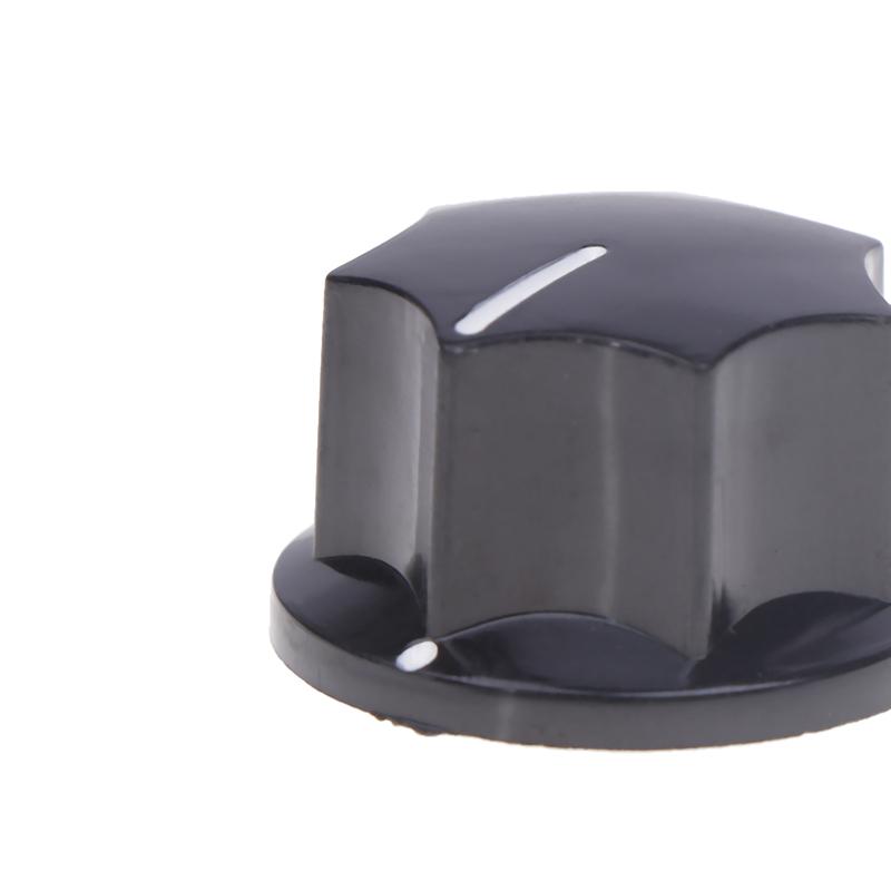 5Pcs Bakelite Knob Mf-B01 Mf-B02 Mf-B03 Hexagonal Potentiometer Band Switch Cap Inner Hole 6Mm Potentiometer Knobs