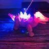 Detské svietiace dinosaurie hračky Deti Chodiace Ťahacie Dinosaurus Spievajúci Hudobný Dinosaurus Elektronické Vodítko Hračky