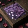Thick Scrapbook Paper 12 Sheets Purple Gothic Halloween Paper, Double Sided Decorative Craft Holiday Themed for Card Making, Origami, DIY Projects,