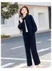 Sophisticated Spring & Autumn Two-Piece Set for Middle-Aged and Elderly Women - 2026 New Style Lapel Shirt Set