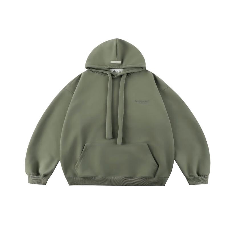 Men's American Style Heavyweight Hooded Sweatshirt