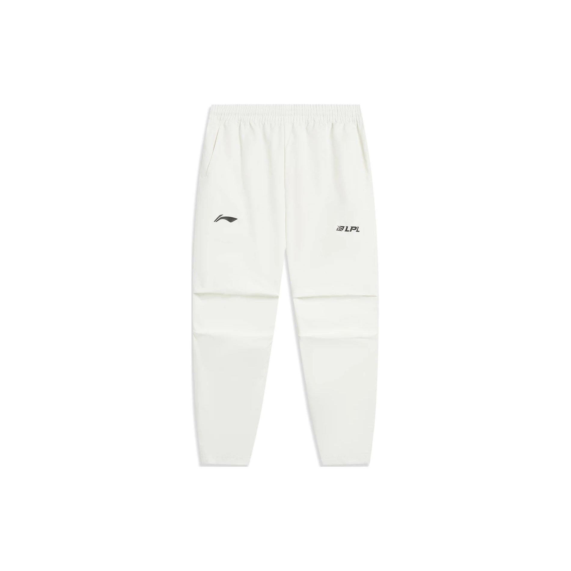 

Li Ning Серия Спортивный Стиль LPL Сезон 2023 Игровая Джерси Команды IG Принт с Буквами Манжеты Водоотталкивающие Свободные Вязаные Спортивные Штаны Мужские низы AYKT575-1 S