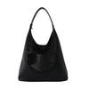 Women's 2026 Summer Large-Capacity Woven Bucket Bag - Trendy Crossbody Tote with Single-Shoulder Option for Mother and Child.