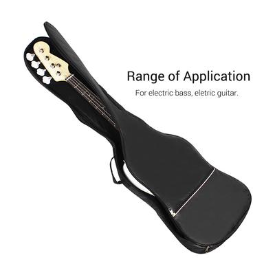 E-Bass-Gitarrentasche, Rucksack, 20 mm gepolstert, für E-Bass und Gitarre