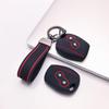 Key Cover for Renault Clio Twingo Kangoo Modus Megane Scenic with Keychain Anti-Scratch Guard Shockproof Protection Soft Grip Texture