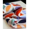 Damen S Geometrisch Bedruckter Seidenähnlicher Quadratischer Schal Für Den Sommer
