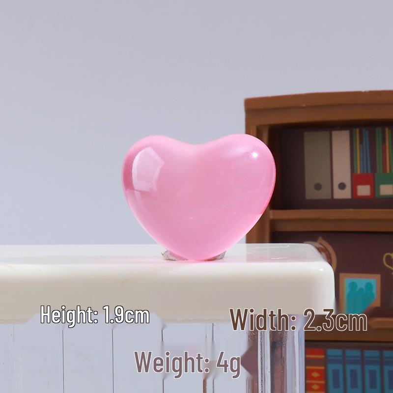 Kreskówkowa Seria Świecących Serc: Urocze etui na telefon z kremowym klejem, nakrycia głowy, biżuteria, akcesoria żywiczne DIY, materiały ręcznie robione