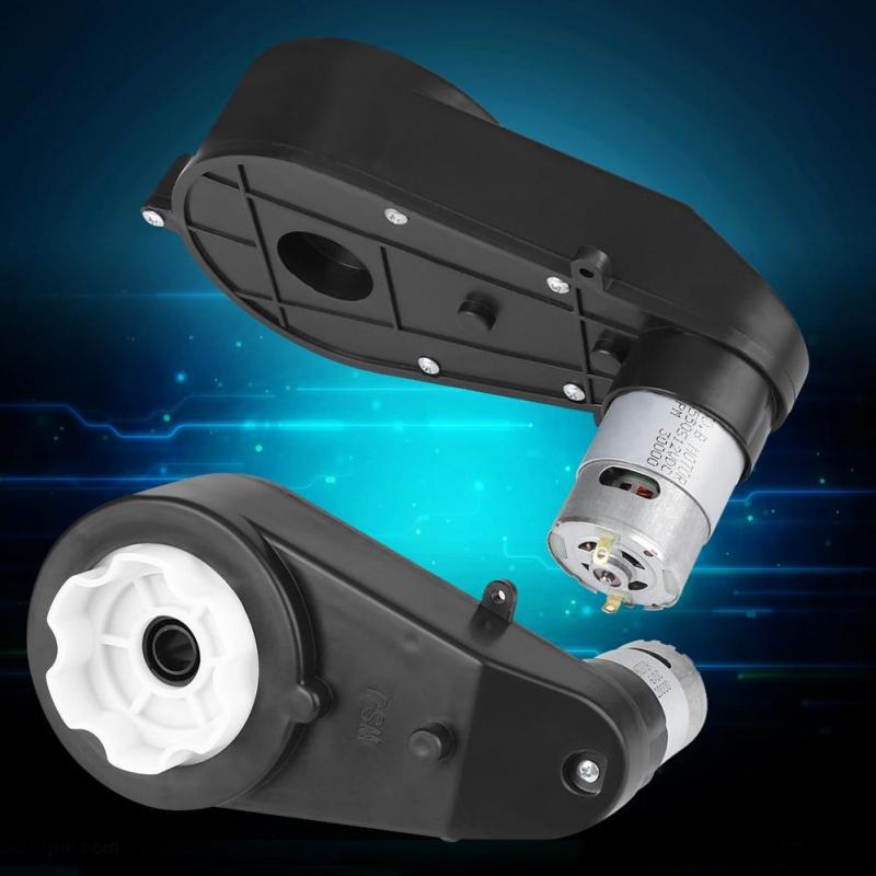 Buy 20000/ 30000RPM 6V12V Toy Electric Motor Gear Box for Kids Carriage ...