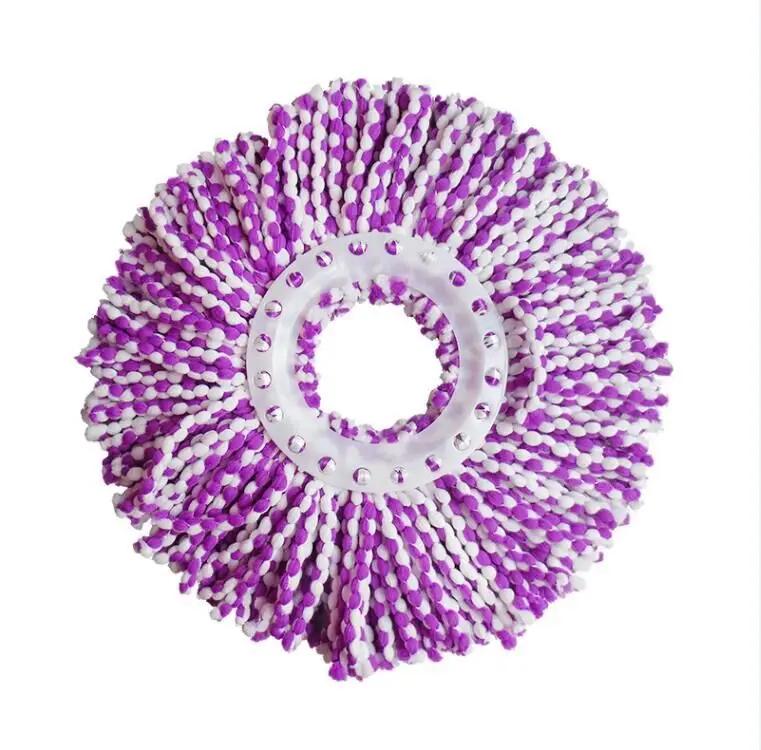 Thicken Microfiber Cotton Head 360 Magic Mops Spinnable Universal Spin Mop Head Replacement Refill Household Cleaning Tools 16cm