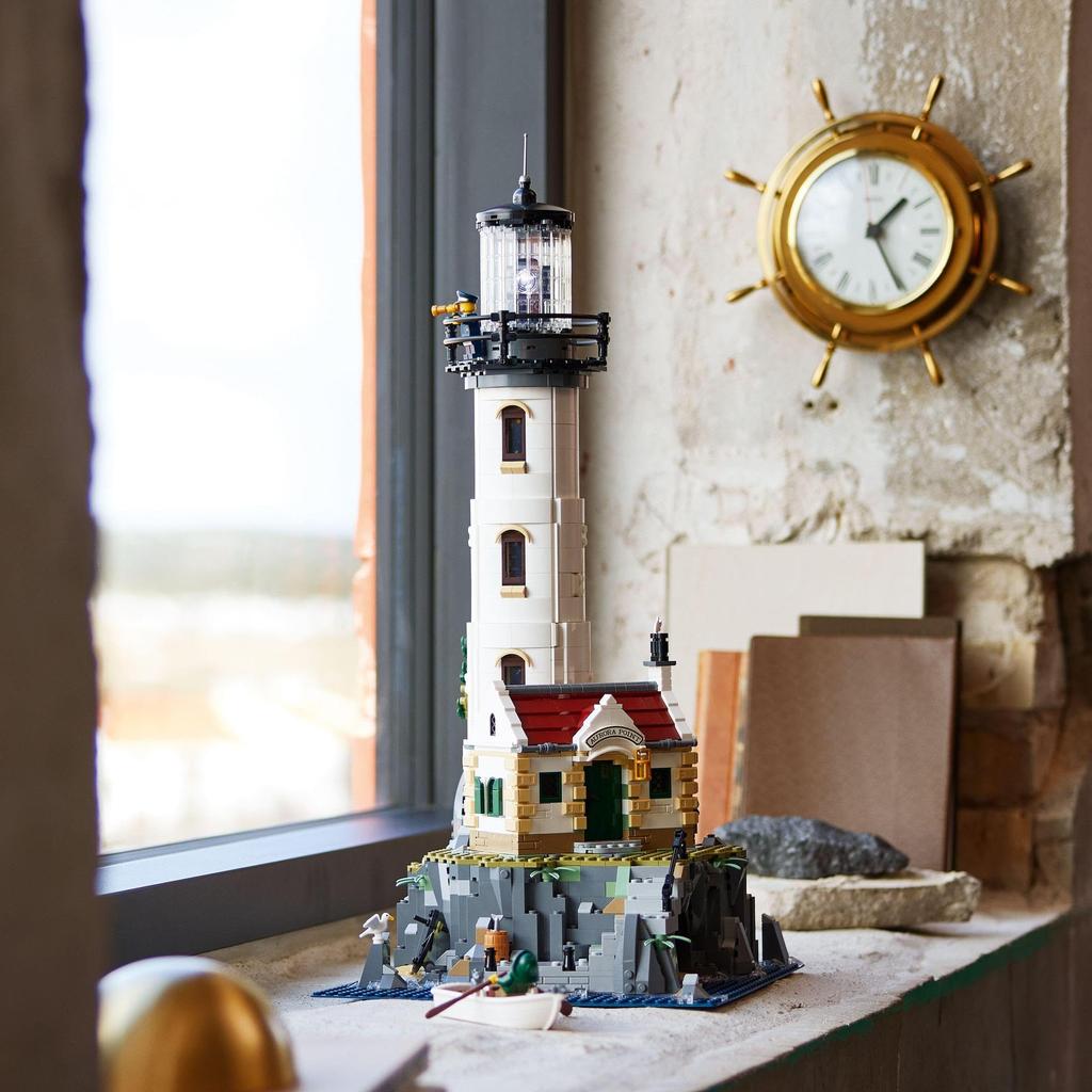 LEGO Idea Lighthouse Toy Toy Present Birthday Block Christmas Men Women Interior Stylish Mother Father 21335 (with Motor)