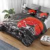 Japanese Cherry Blossom Soft 3 Pcs Bedding for Kids and Adults House Vintage Flower Comforter Set with Pillowcase for Room Decor