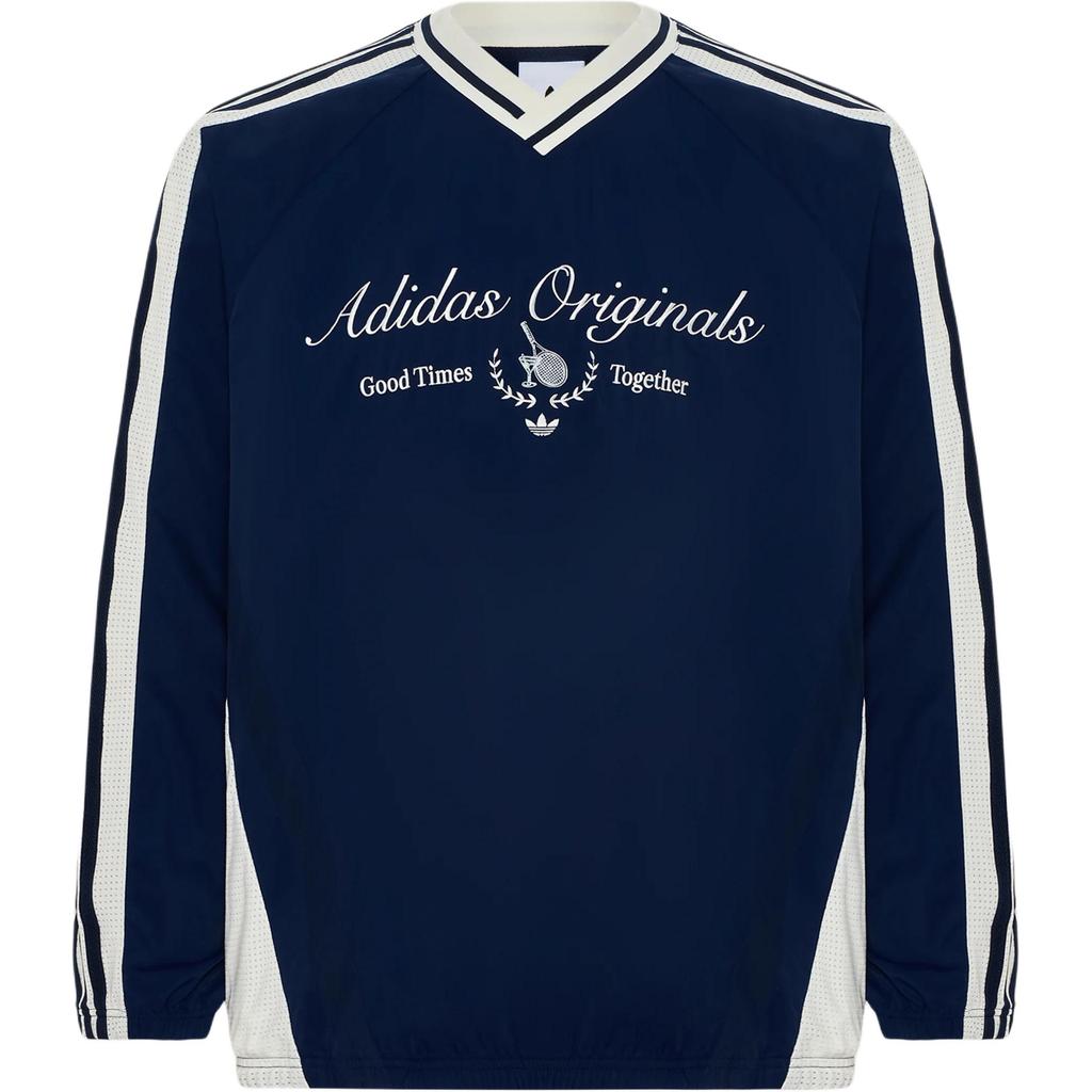 Adidas Originals Light Woven Pullover Long Sleeve T-Shirt Men tops KW5666