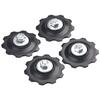 4Pcs 10T Bearing MTB Bicycle Rear Guide Wheel Road Bike -Jockey Rear Derailleur Pulley Roller For Bicycle Derailleur Repair Kit