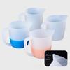 500ML Easuring Cup with Handle Silicone Measuring Cups DIY Handmade Crafts Epoxy Resin Pigment Mixed Tools Reused Easy to Clean