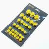 30PCS/Set Motorcycle Head Screw Cover Modification Accessories Bolt Nut Cap for Yamaha Kawasaki Honda Screw Cap Universal