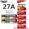 Panasonic 12V 27A Alkaline Battery for Remote Controls, Doorbells, and Toys