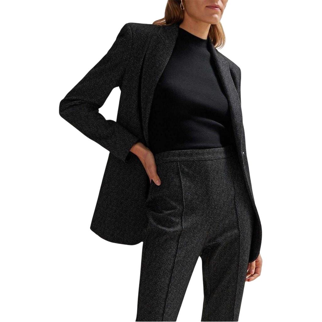 BOSS Womens/Ladies Tubeka Textured Slim Trousers