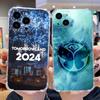 T-Tomorrowlands Phone Case For iPhone 16,15,14,13,12,11 Pro,Max,Plus,X,XS,XR,SE,Mini Transparent Silicone Soft