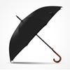 Rain Umbrella for Men Japanese Style Wooden Handle Long Handle Umbrella Windproof Strong Golf Big Umbrella