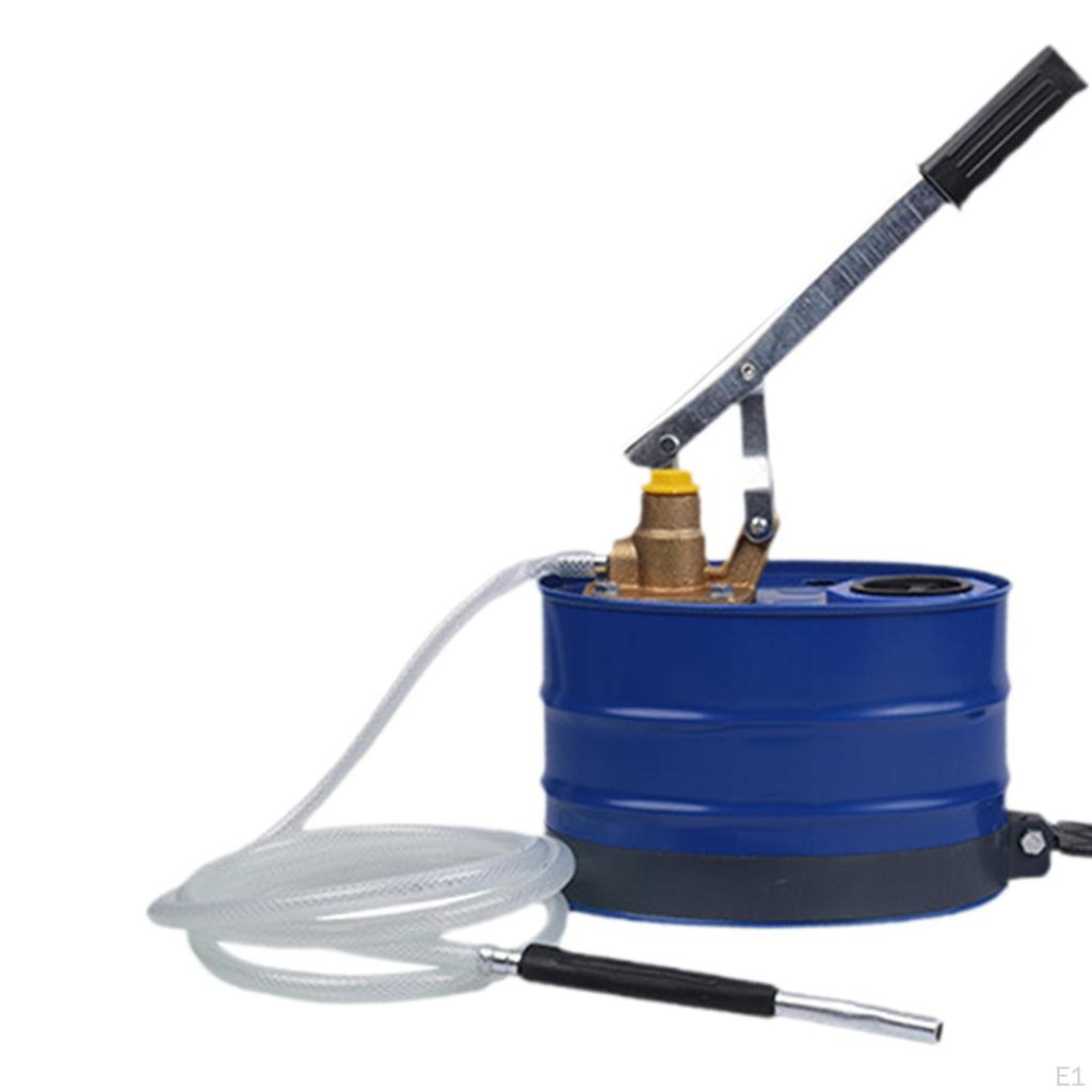 Manual Oil Filling Barrel Hand Pressure Type 5L Practical Multiuse Transmission Fluid Pump