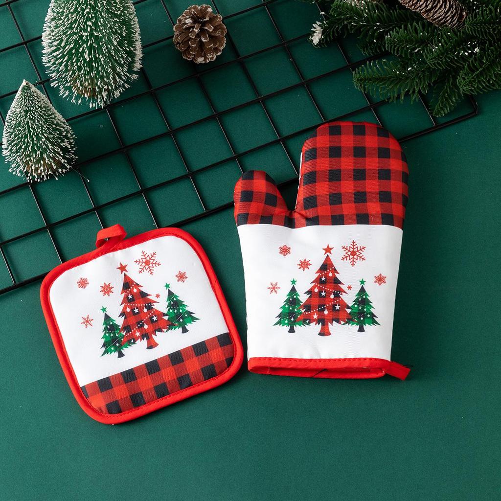 Erhältlich: Neue verdickte Weihnachtsofenhandschuhe – Hitzebeständige Back- und Kochhandschuhe für den Einsatz bei hohen Temperaturen.