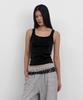Saendeulig Basic Halter Sleeveless Top_Black