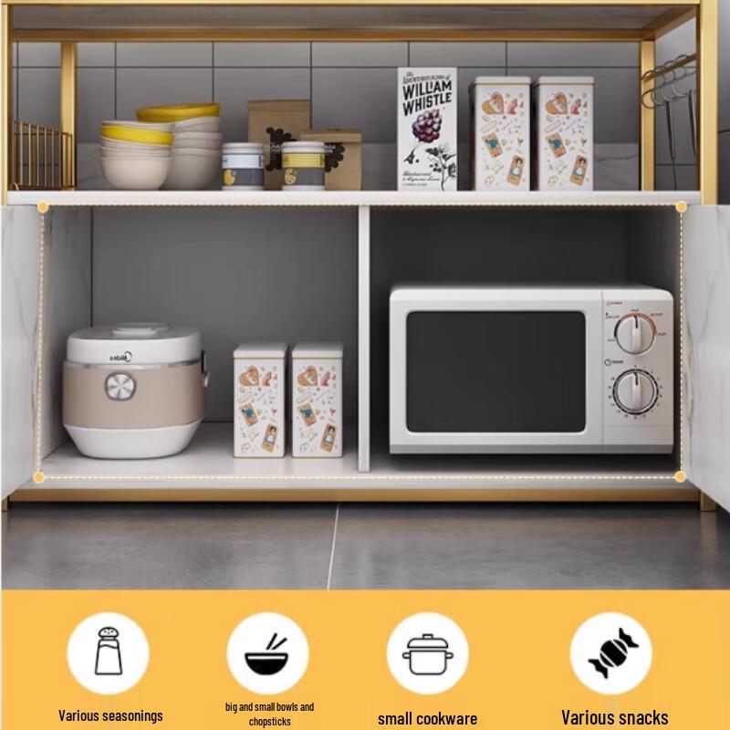 Modern Double Door Kitchen Storage Cabinet