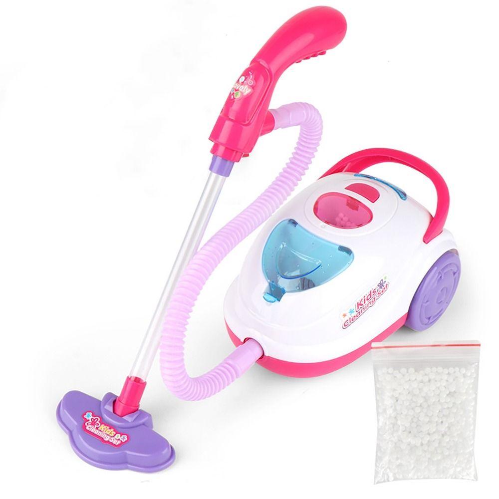Working Function Vacuum Cleaner Toy with Sound Light Pretend Play Toys Kids Gifs