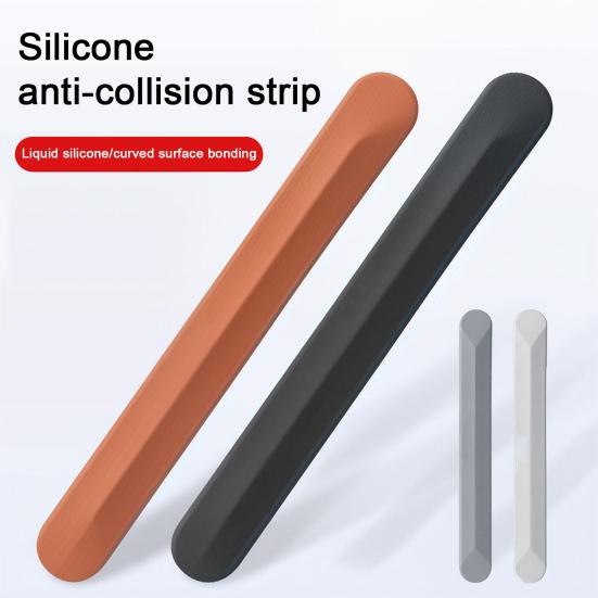 3D Silicone  Anti-collision Strip Car Door Edge Guard with Strong Adhesive Tape Scratch Proof Bumper Strip Protector  for Mirror & Body Side