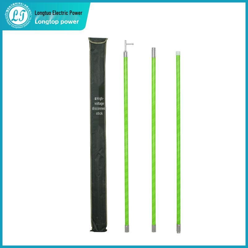 10kV Insulated Telescopic Operating Rod for High Voltage Live Line Work 3 Sections 3 Meters--Telescopic--With Carrying Bag