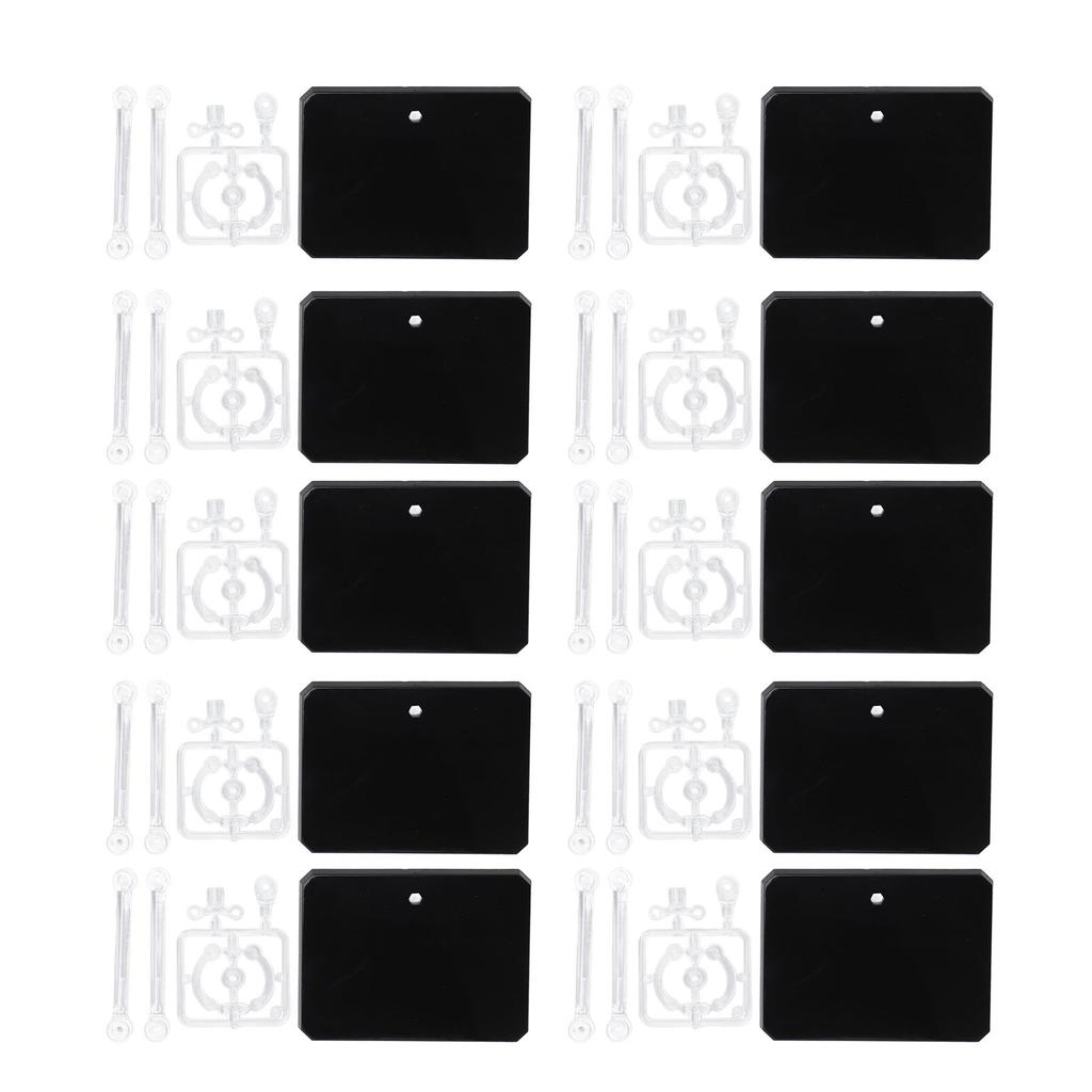 10Pcs Set Assembly Action Figure Display Holder Base Doll Model Support Stand with Accessories for