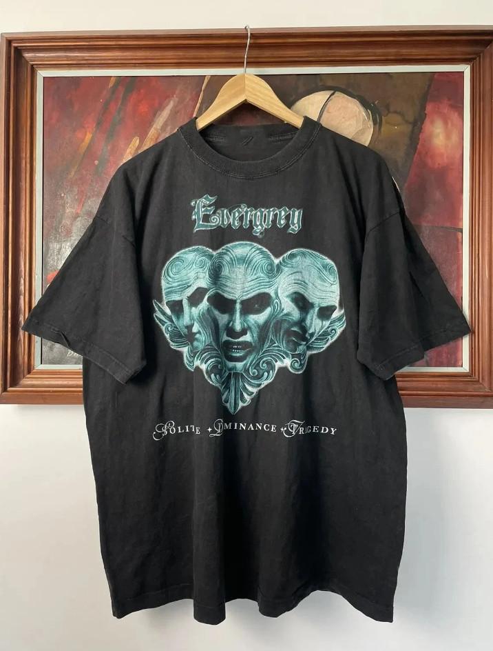 Vintage Evergrey Band Album T-Shirt Size S-5XL EG501 M