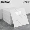 10Pcs Marble Wallpaper Super Strong Adhesive Waterproof Sticker For Bathroom Kitchen Decor Design