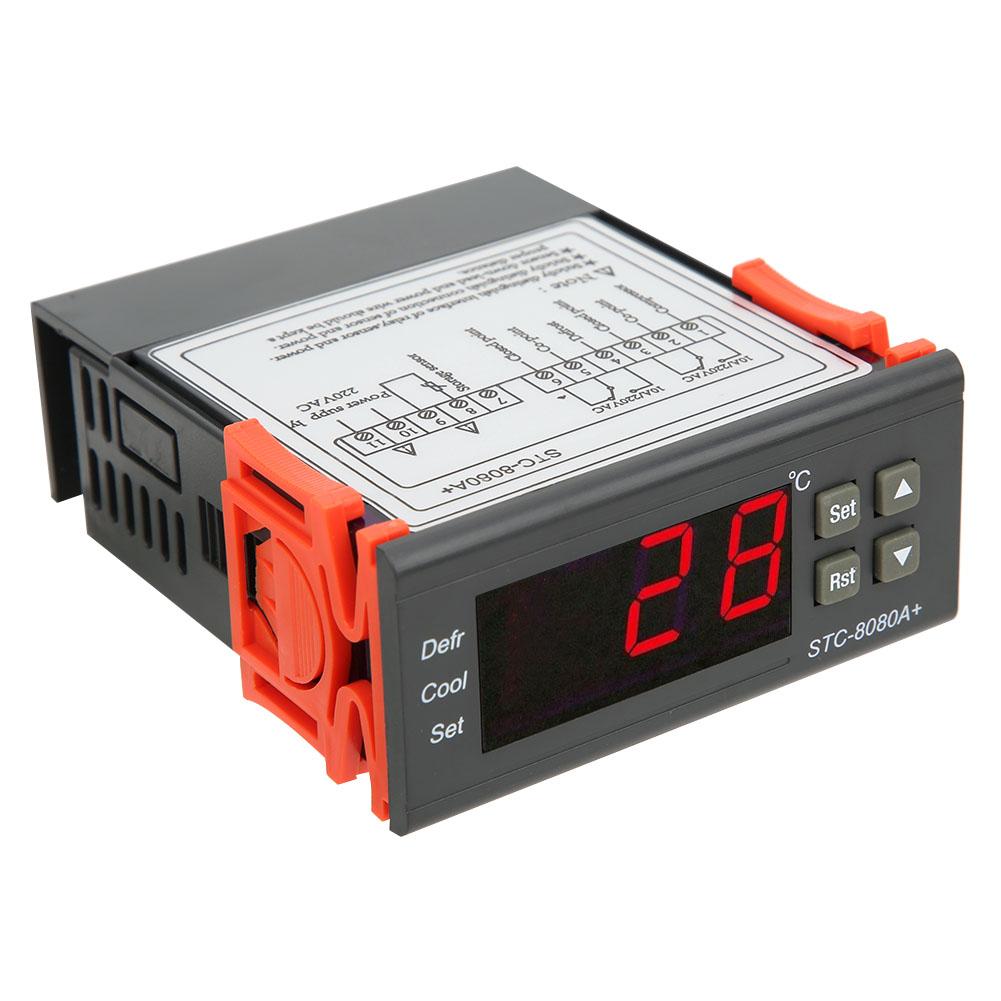 STC 8080A+ Digital Thermostat Refrigerating Defrosting Alarming Temperature Controller