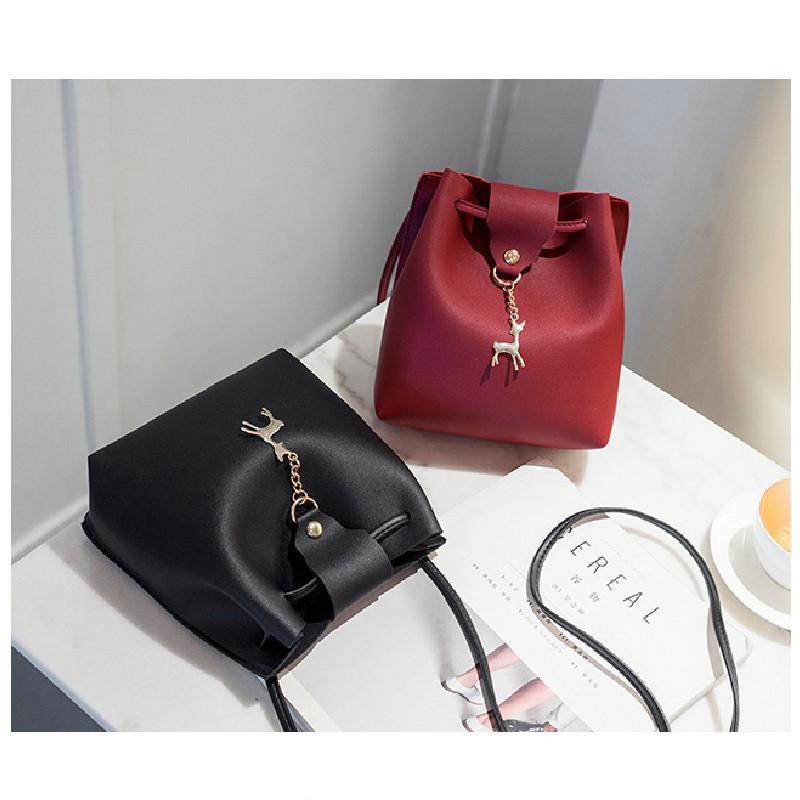 Crossbody One Shoulder Bag Fashion Casual Comfortable Cute Deer Shape Shell
