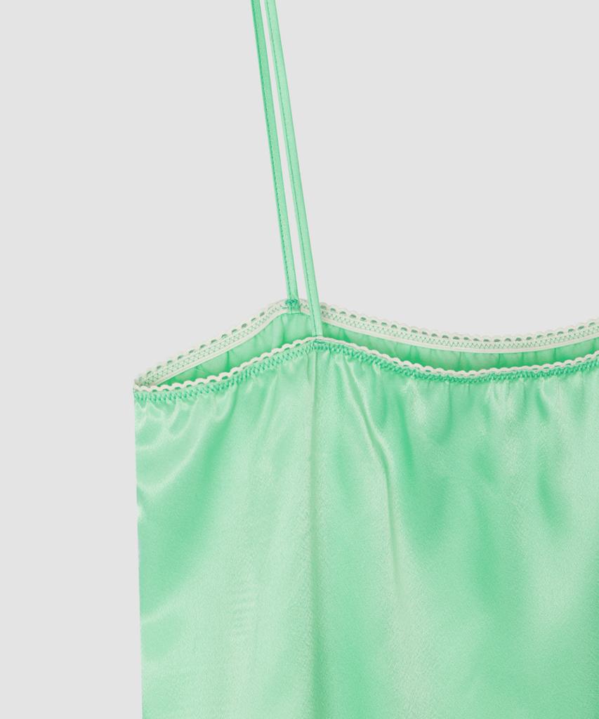 Obeodyupeulleeo Satin Lace Ops_Mint