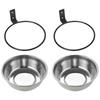 Foldable Hanging Pet Bowl 6/8inch Pet Feeder Container Universal Cat Food Water Bowl  Home
