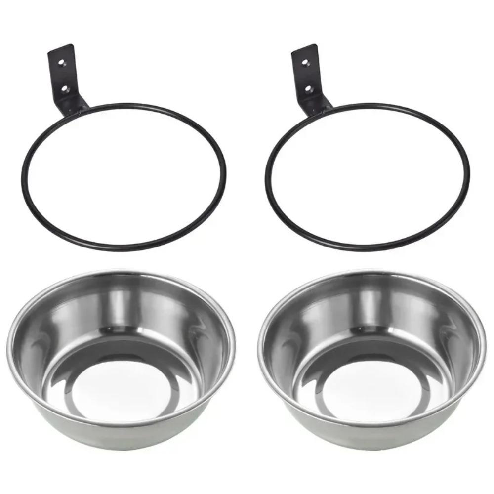 Foldable Hanging Pet Bowl 6/8inch Pet Feeder Container Universal Cat Food Water Bowl  Home