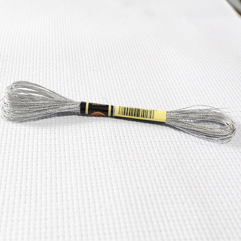 16M/roll Multi-color Gold And Silver Thread Computer Embroidery Gold Thread DIY Cross-stitch Metal Thread TJ20500