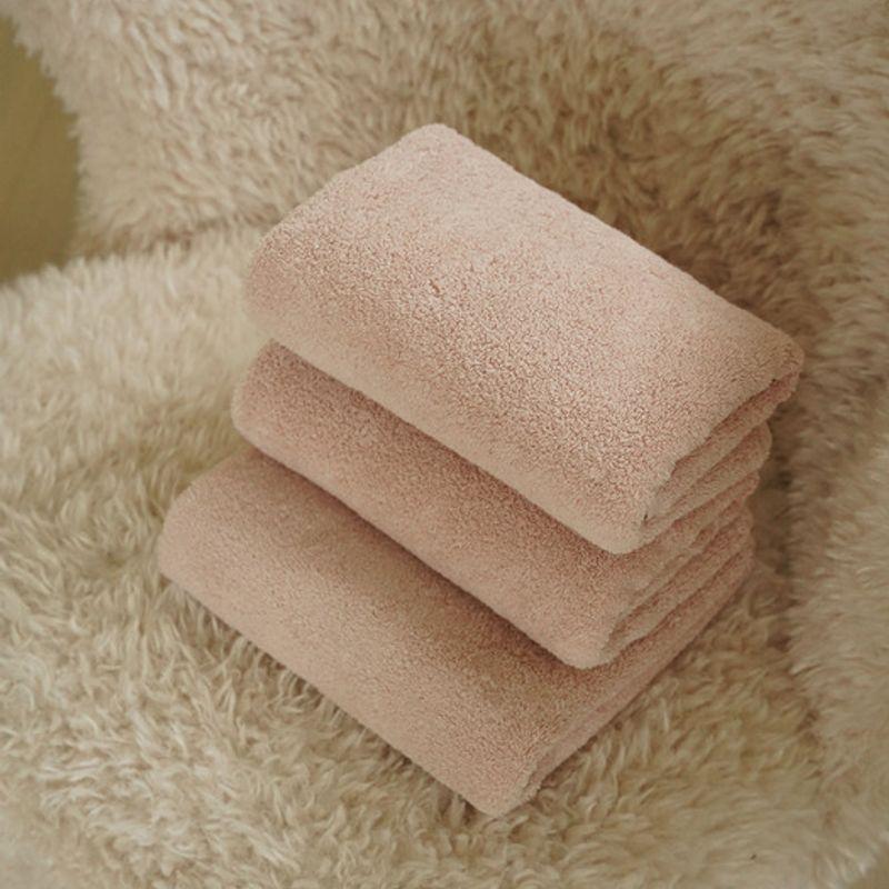 CLAUMAN 1981 1P Signature Hotel Towel _ Blush Pink