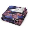 Retro Rod Wave  Blankets  Warm Soft Fashion Plush Bedding Throws For Children Bedroom Flannel Bedspread Bed Cover