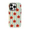 Red Flower Phone Case for IPhone 17 16 15 14 13 Pro Max Plus for Magnetic Single Double-layer Tough Case