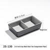 Plastic Multi-Compartment Sauce & Snack Dish