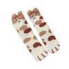Fuzzy Sleep Socks Warm Cute Cat Plush Socks Stretchy Breathable Winter Indoor Socks