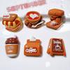10PCS New Resin Cute Cartoon Coffee Series Flat Back Cabochon Home Decor DIY Scrapbook Crafts Jewelry Accessories