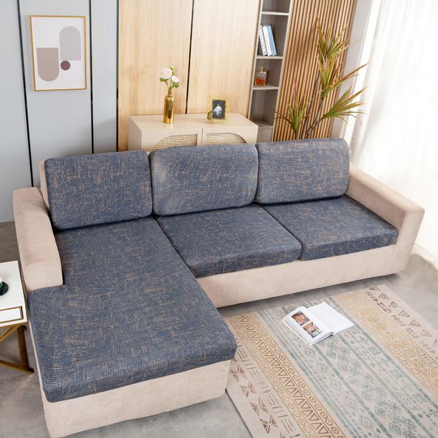 Elasticity Sofa Covers For Living Room Printed Sofa Seat Cover L -Shaped Couch Cushion Chair Cover Slipcover Funiture Protector