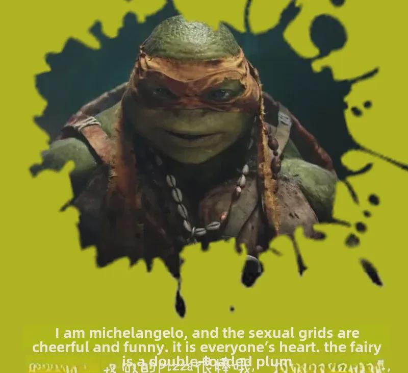 Ninja Turtles Mask for Anime, Film, TV, and Comic Exhibit Cosplay