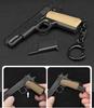 M1911 Keychain Scale Model Movable Detachable Resin Black Color [ZepoR] 1/4 Gun, Slide, Magazine, Slide, AC-13-T