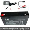 100% Nová 6V olověná baterie 7000mAh pro dětská elektrická autíčka, hračky, auta, motorky, dětské kočárky, baterie