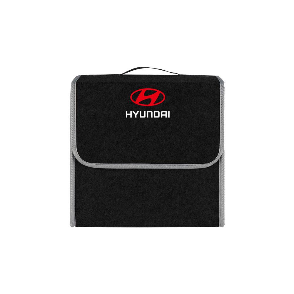 Folding Felt Cloth Car Trunk Storage Box Sundries Stowing Tidying Box For Hyundai Tucson Solaris I30 Creta Ix35 I40 IX20 i10 i20 XX5